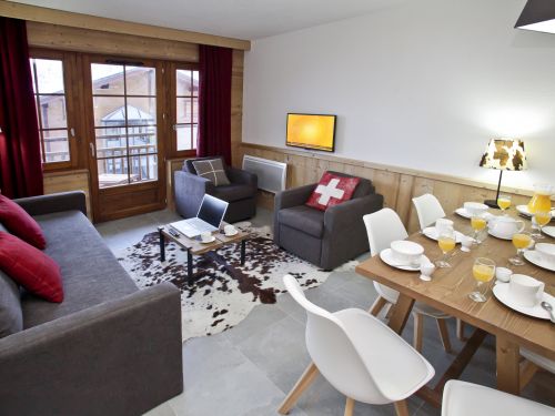 Chalet-appartement Les Fermes de Châtel met cabine - 4-6 personen