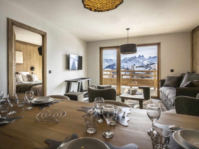 Chalet-appartement Le Caprice Blanc studio