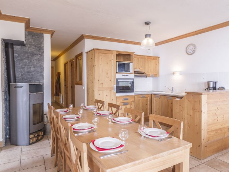 Chalet-appartement Dame Blanche met sauna en open haard