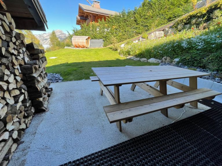 Chalet Les Oisillons met buitensauna