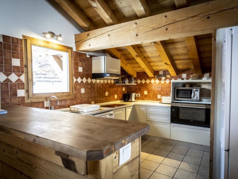 Chalet du Cocoon Pierra Menta 2 met sauna en gedeelde buiten-whirlpool