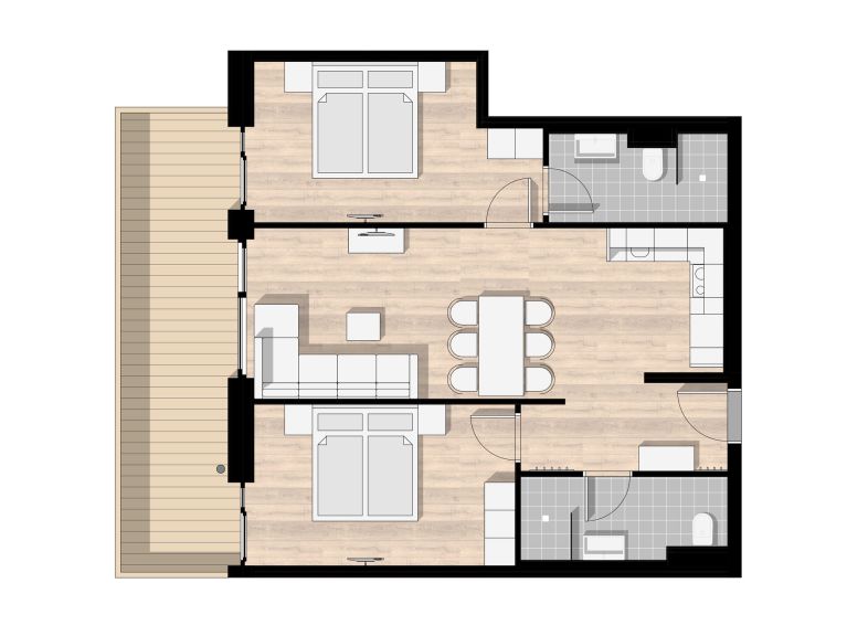 Chalet-appartement AlpenParks Hochkönig Comfort