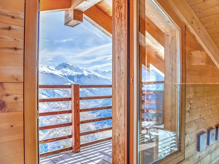 Chalet sur Piste met privé-sauna