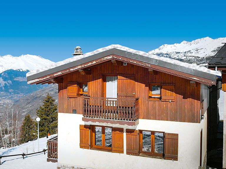 Chalet Les Violettes met privé-sauna