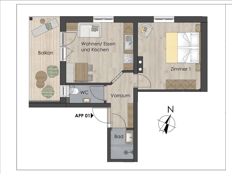 Chalet-appartement Andrea Lodron