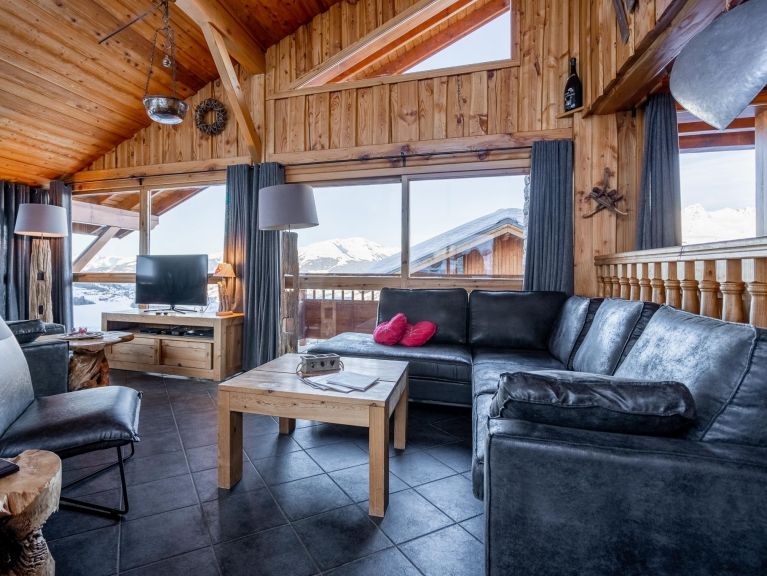 Chalet De Vallandry Le Dahu met sauna
