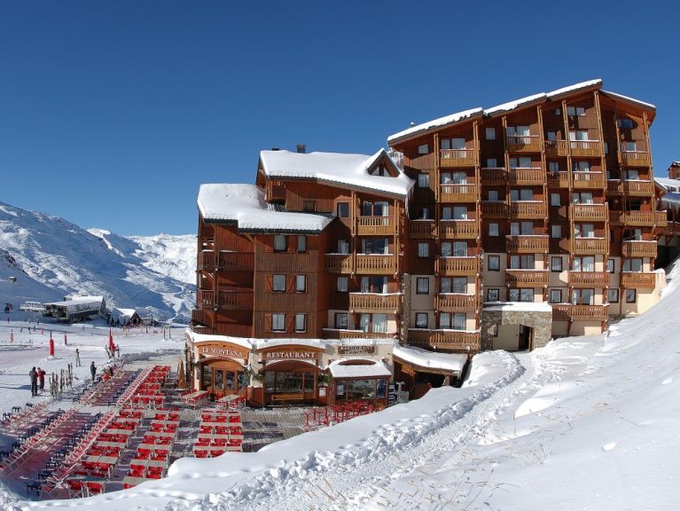 Appartement Village Montana met cabine - Gebouw Soleil