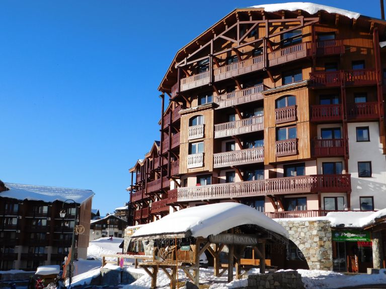 Appartement Village Montana met cabine - Gebouw Soleil