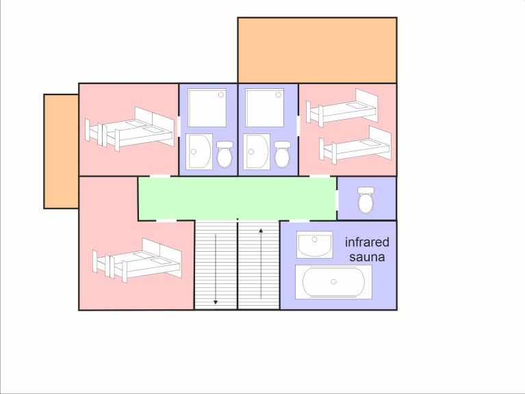 Chalet Villaroger met buiten-whirlpool en infraroodsauna