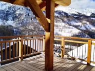 Chalet Caseblanche Serendipity met houtkachel en sauna-15