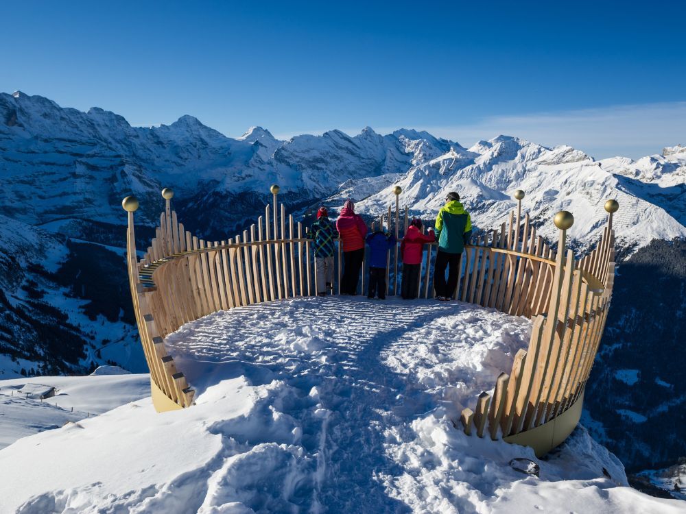 Romantisch uitzicht Jungfrau Region