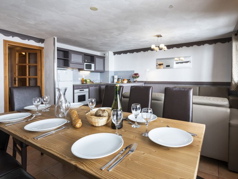 Chalet-appartement Chalet des Neiges - Plein Sud Gerenoveerd