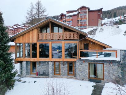 Chalet De Vallandry Nowen met sauna en buiten whirlpool-1