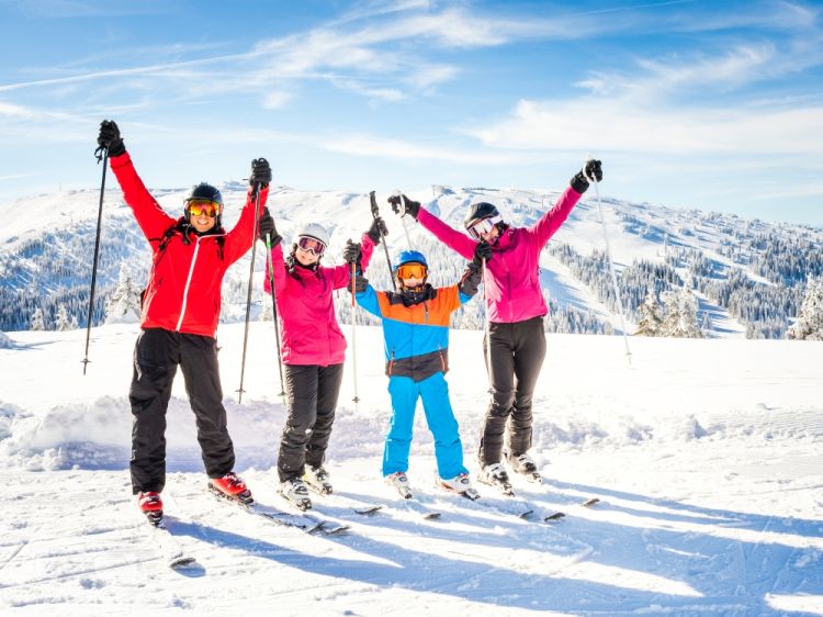 Familie skigebied