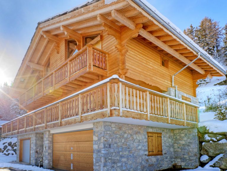 Chalet Teychenne Mungo met sauna en outdoor-whirlpool