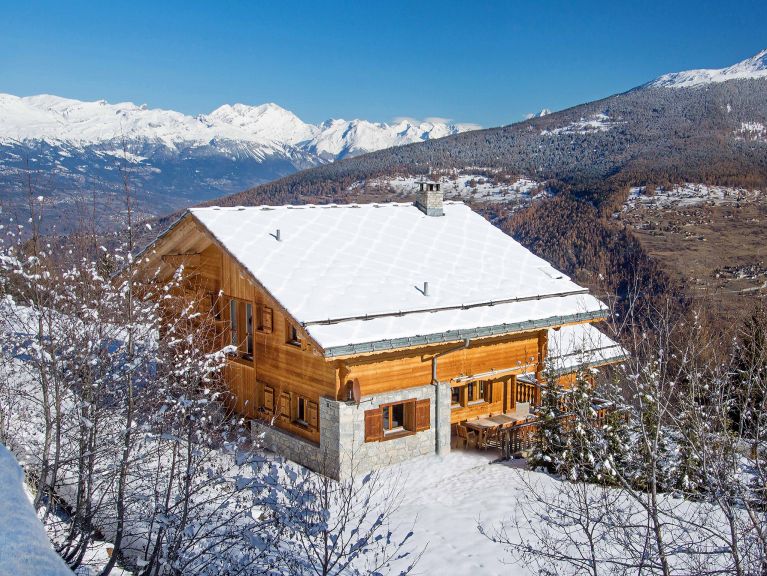Chalet Teychenne Mungo met sauna en outdoor-whirlpool