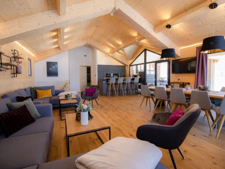 Chalet-appartement Bergresort Hauser Kaibling Chalet met privé buitenzwembad