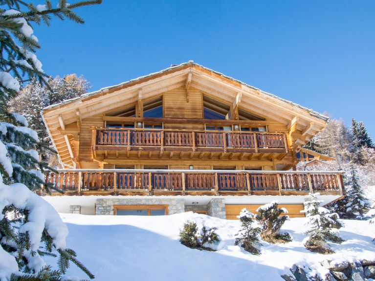 Chalet Teychenne Mungo met sauna en outdoor-whirlpool
