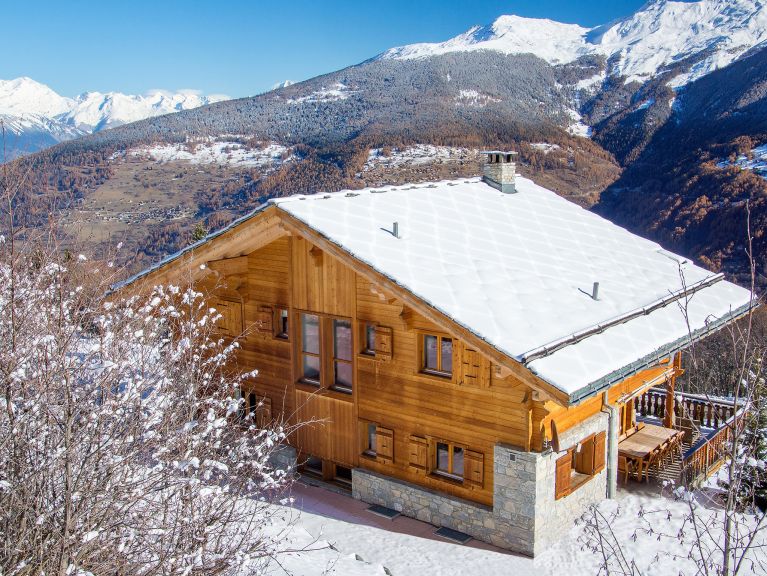 Chalet Teychenne Mungo met sauna en outdoor-whirlpool