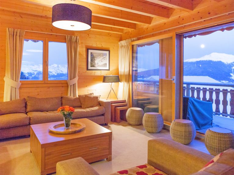 Chalet Teychenne Mungo met sauna en outdoor-whirlpool