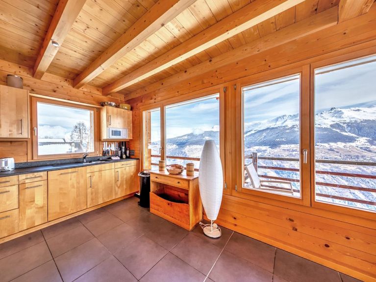 Chalet sur Piste met privé-sauna