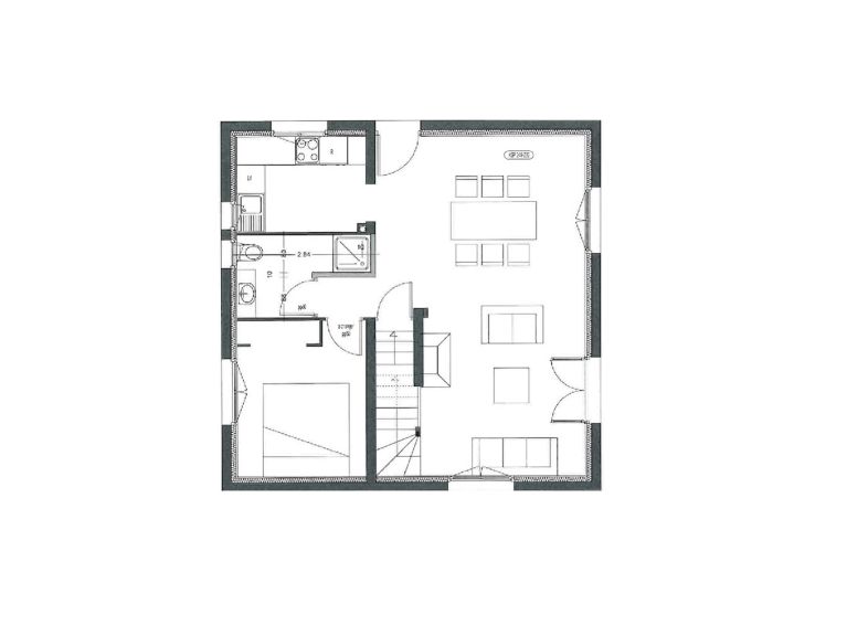 Chalet-appartement Le Héron gehele chalet