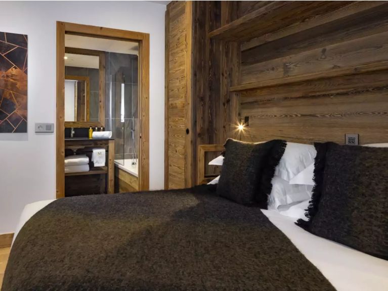 Chalet Caseblanche McFoggin met open haard en sauna