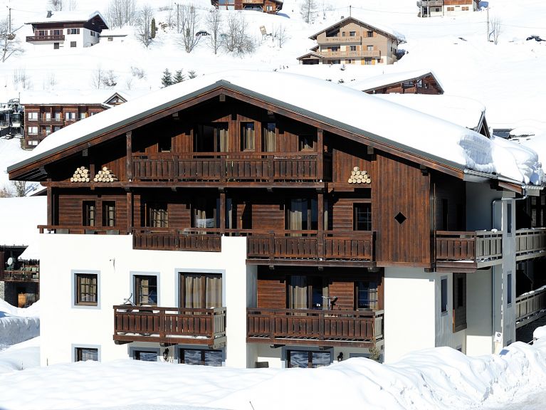 Chalet-appartement Les Fermes Emiguy met slaaphoek