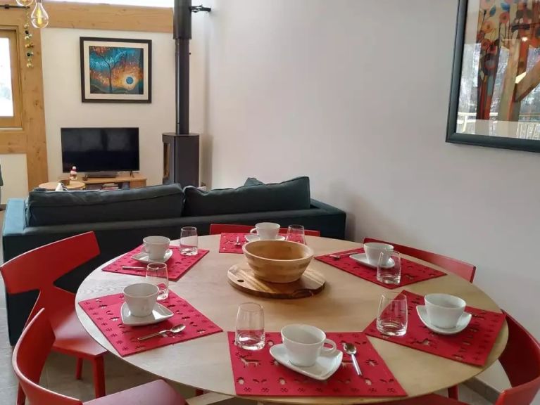Chalet Caseblanche Serendipity met houtkachel en sauna