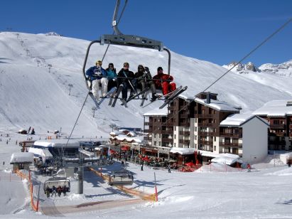 Appartement Le Rond Point des Pistes met cabine-1