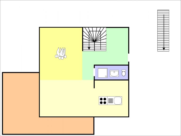 Chalet sur Piste met privé-sauna