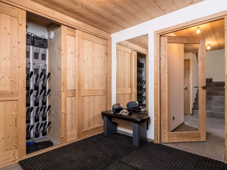 Chalet Caseblanche Chanterella met open haard, sauna en whirlpool