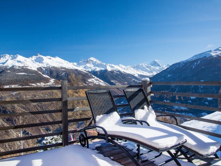 Chalet sur Piste met privé-sauna