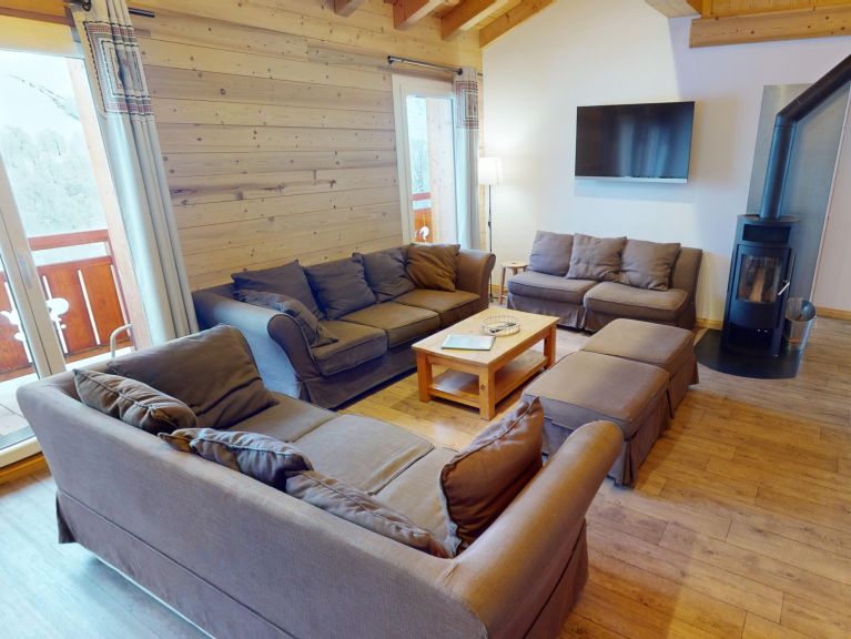 Chalet-appartement Emma supérieur, met houtkachel