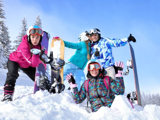 Skivakantie boeken groep