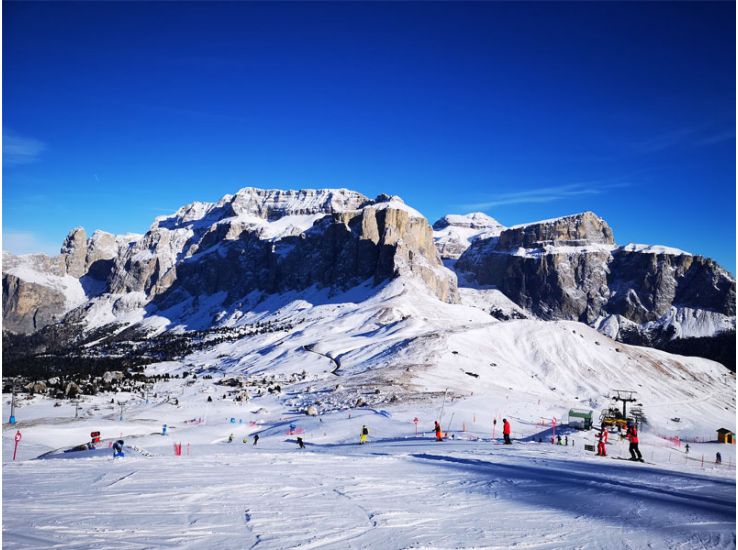 Skigebied Dolomieten