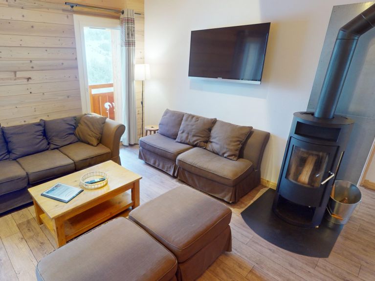 Chalet-appartement Emma supérieur, met houtkachel