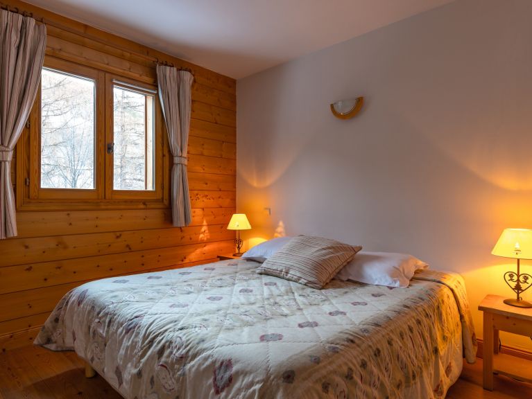 Chalet-appartement Le Hameau du Rocher Blanc met slaaphoek