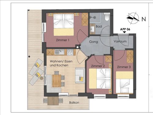 Chalet-appartement Andrea Gaisberg - 4-6 personen