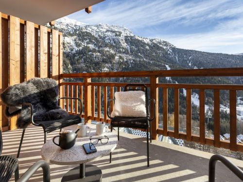 Chalet-appartement Le Saphir Bergzicht - 4-6 personen