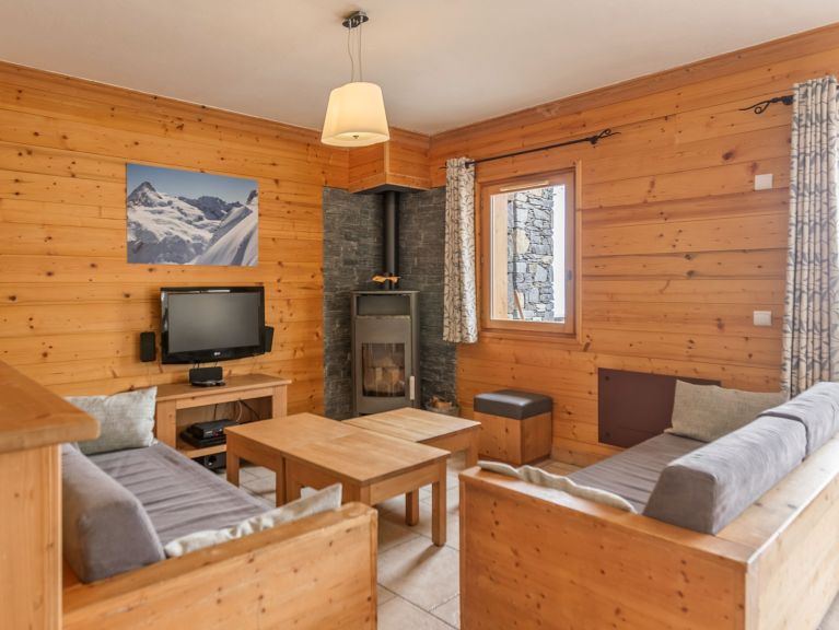Chalet-appartement Dame Blanche met open haard