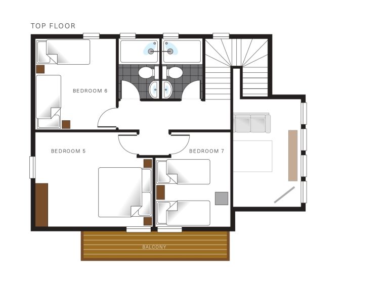 Chalet de Bellecôte Type 3, La Belle Maison
