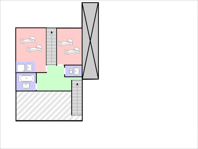 Chalet Piccola Pietra met privé-sauna