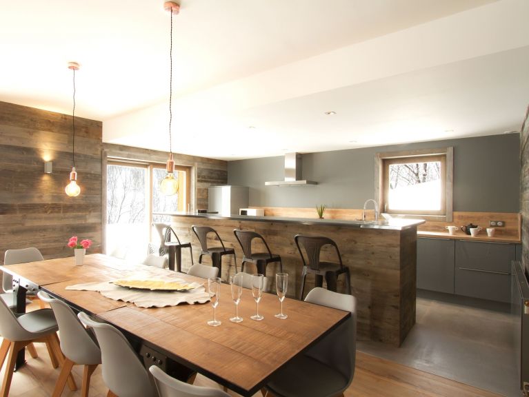 Chalet Nuance de Blanc met privé-sauna en buiten-whirlpool