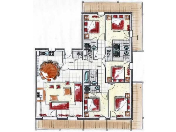 Chalet-appartement Des Neiges