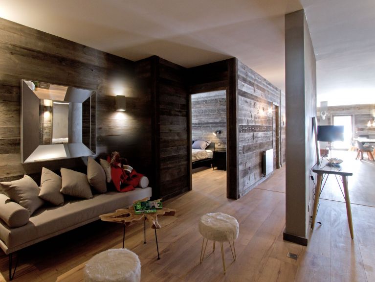 Chalet Nuance de Blanc met privé-sauna en buiten-whirlpool