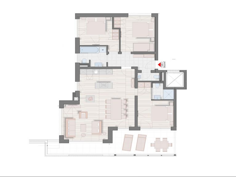 Chalet-appartement Wildkogelresorts Penthouse Type IIIb