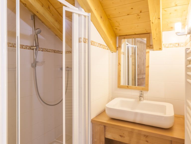 Chalet-appartement Dame Blanche 28 (combinatie 2x 14) personen met twee sauna's
