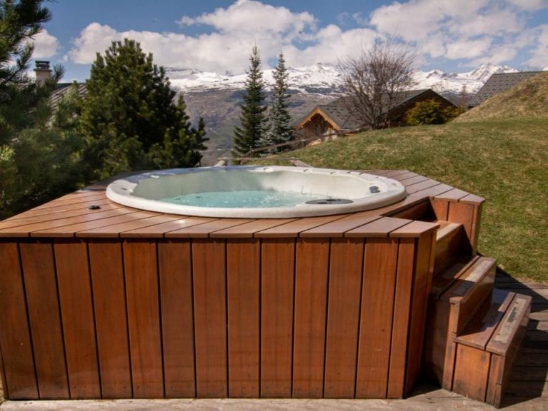 Chalet Le Chazalet inclusief catering, sauna en buiten-whirlpool + Le Petit Chazalet