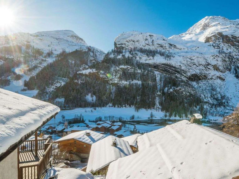 Chalet Iseran met buiten-whirlpool, sauna en hammam